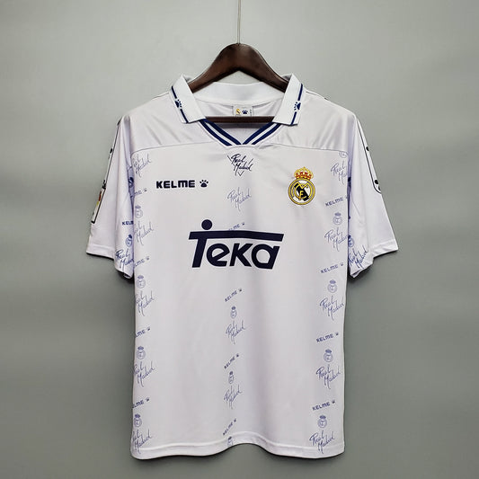 Real Madrid 94-96 Home Retro Shirt