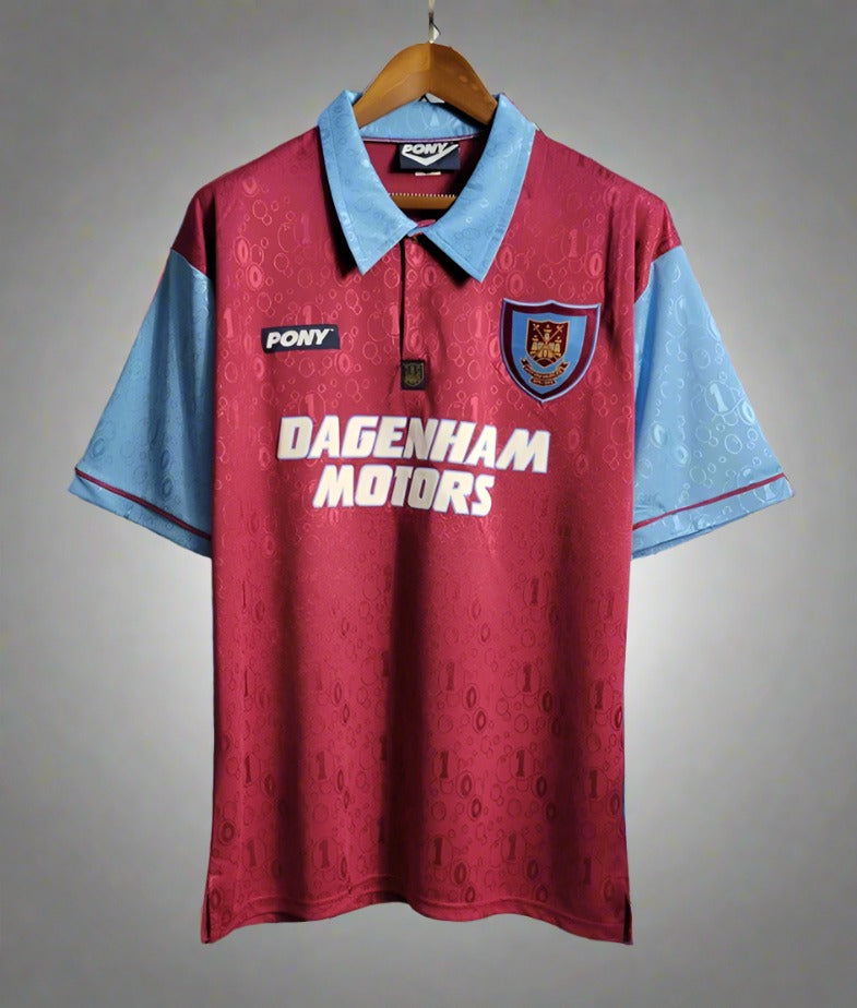 West Ham United 95-97 Home Retro Shirt