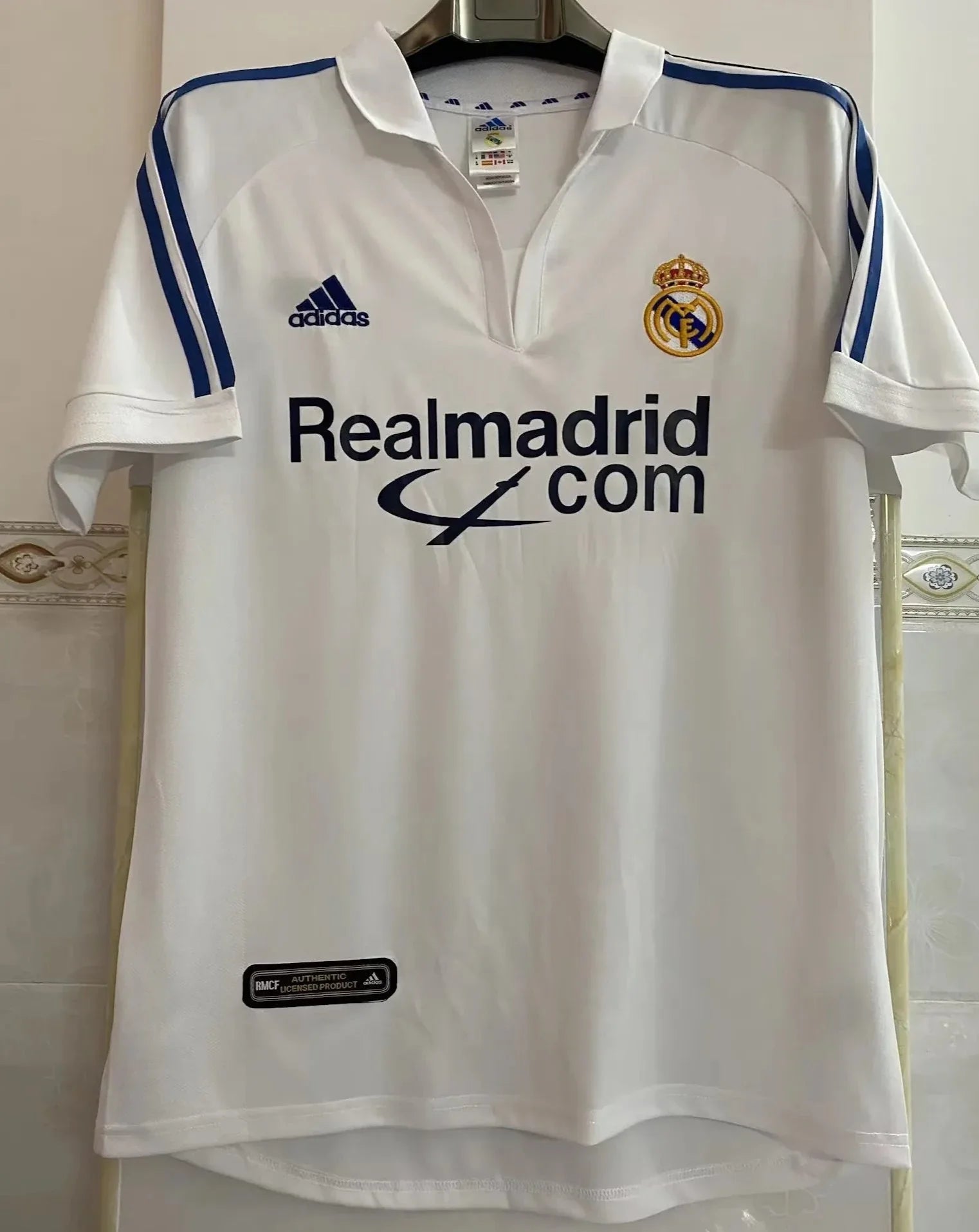 Real Madrid 01-02 Home Retro Shirt