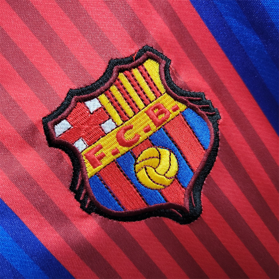 Barcelona 89-92  Home Retro Shirt badge