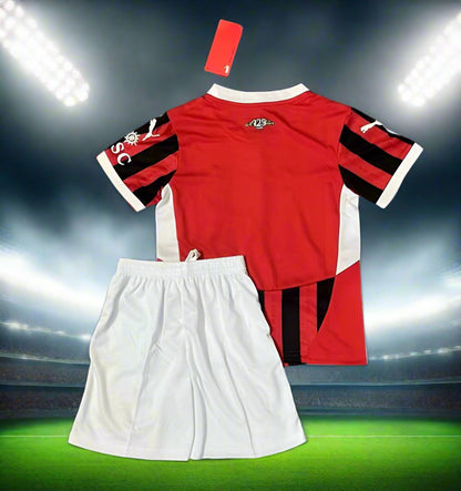 AC Milan Kids 24-25 Home Kit rear