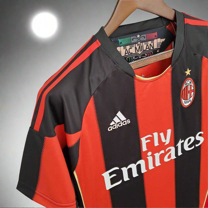 AC Milan 10-11 Home Retro Shirt side