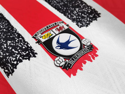 Cardiff City 93-94 Away Shirt crest