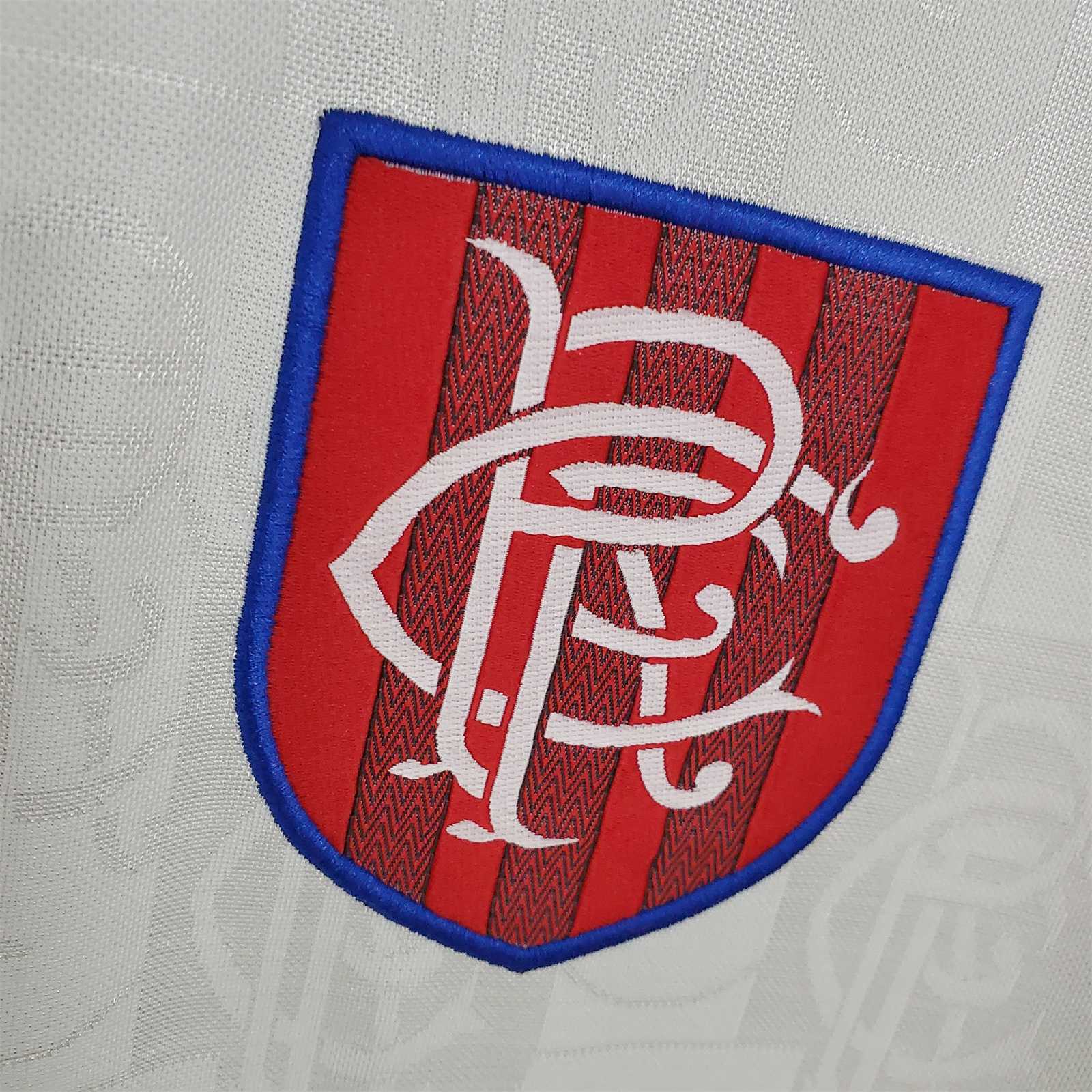 Rangers  96-97 Away Retro Shirt crest