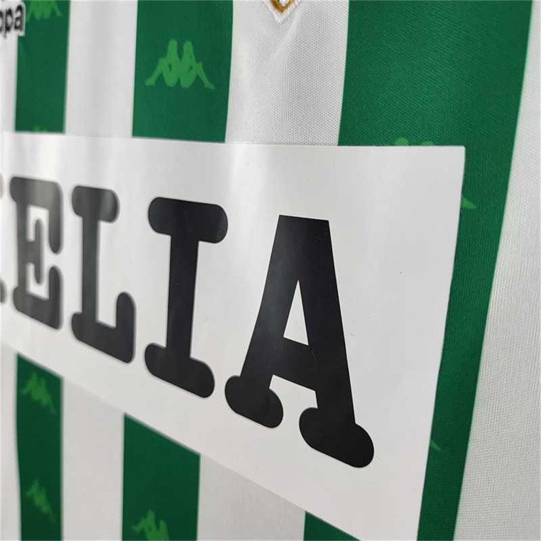 Real Betis 96-97 Home Retro Shirt sponsor