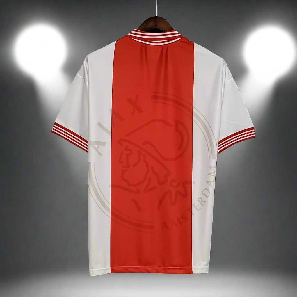 Ajax 95-96 Home Retro Shirt rear