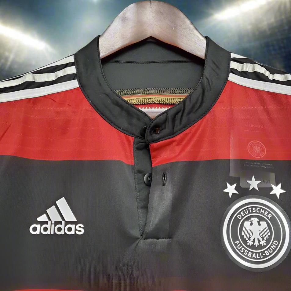 Germany 14-15 Away Retro Shirt neck