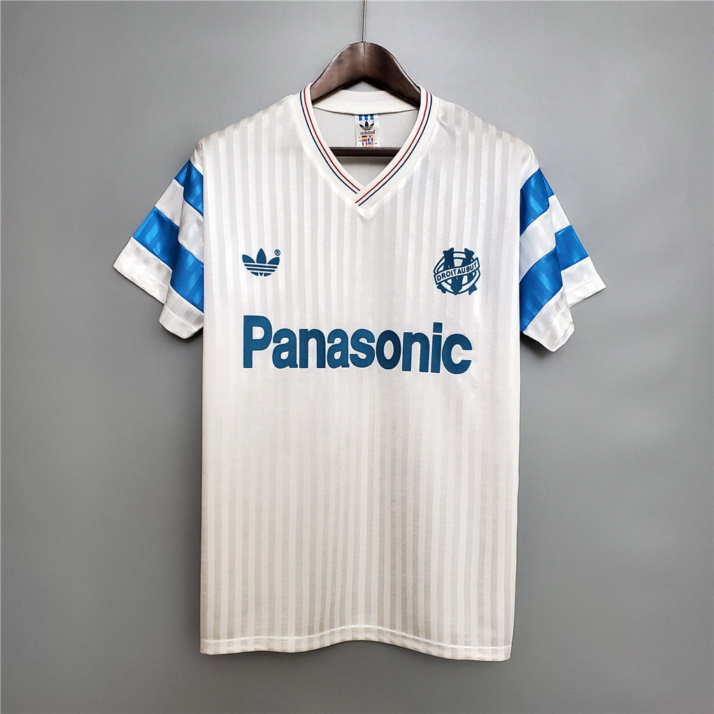 Olympique Marseille 90-91 Home Retro Shirt 