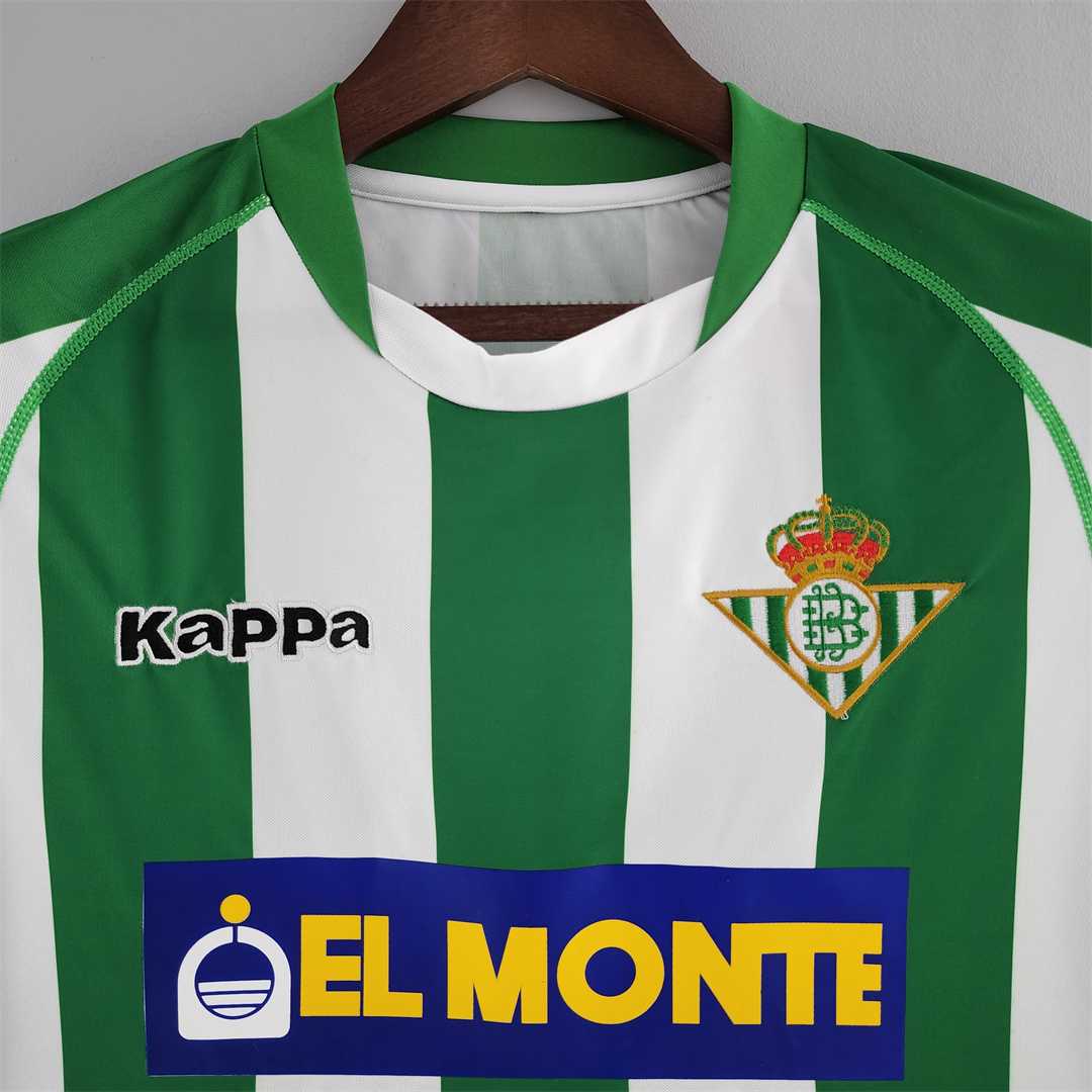 Real Betis 05-06 Home Retro Shirt sponsor