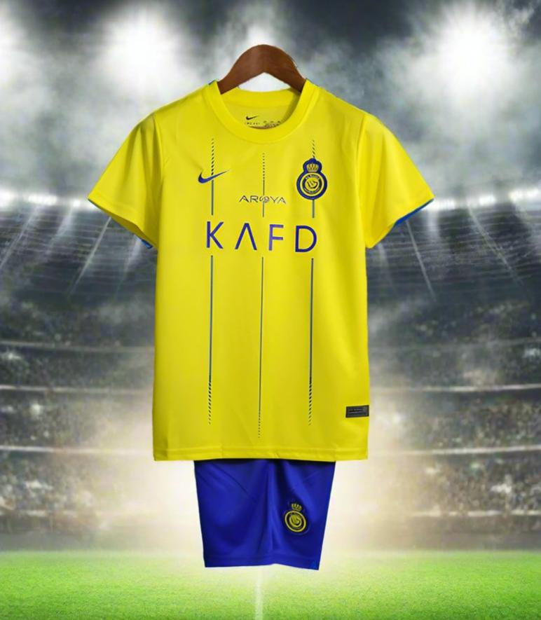 Al-Nassr FC Kids 23-24 Home Kit