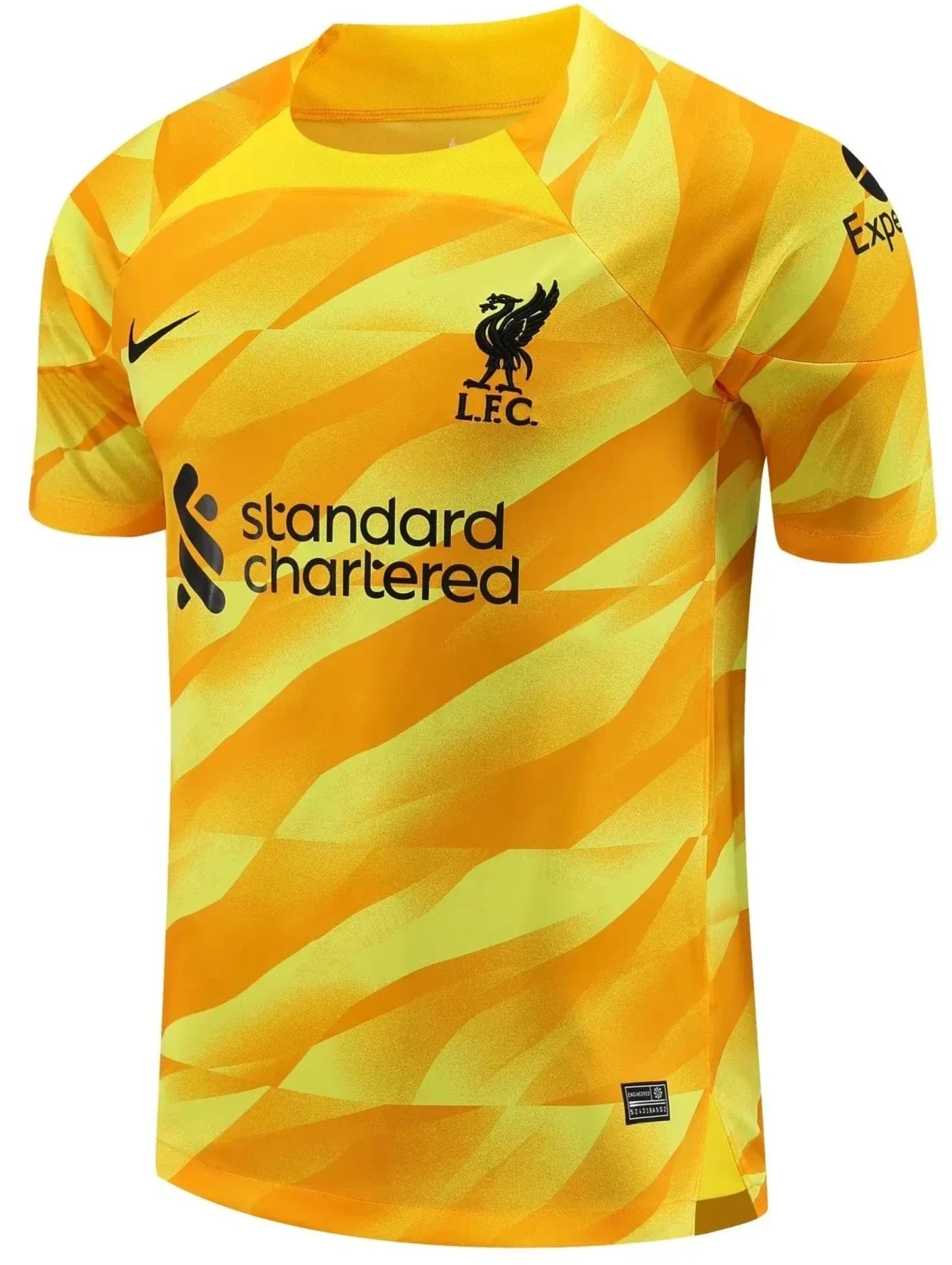 Liverpool 23-24 Goalkeeper Yellow Shirt side