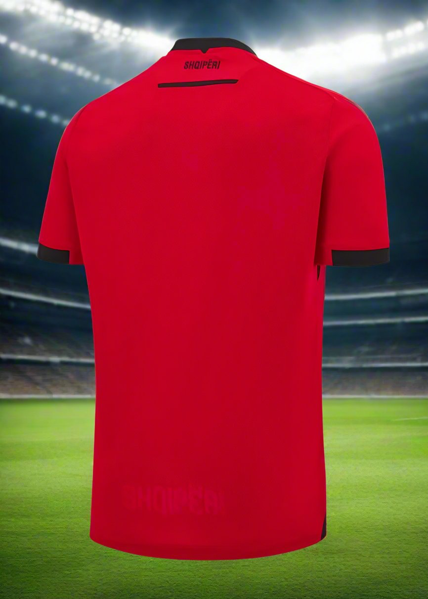 Albania 24-25 Home Shirt rear