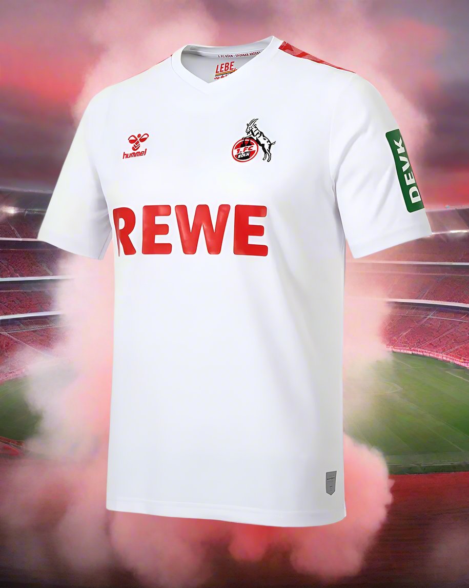 FC Koln 23-24 Home Shirt side