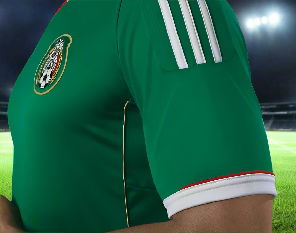 Mexico 11-12 Home Retro Shirt sleeve