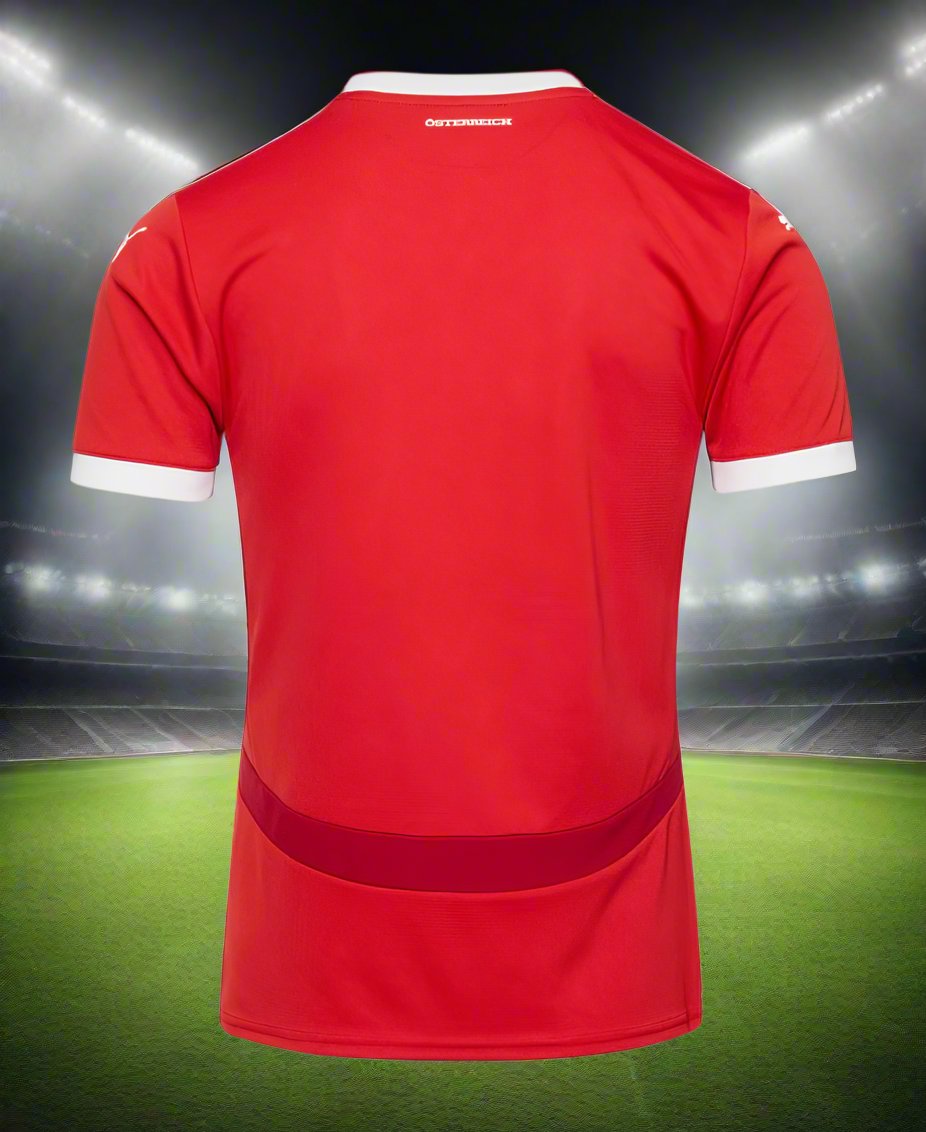 Austria 24-25 Home Shirt rear