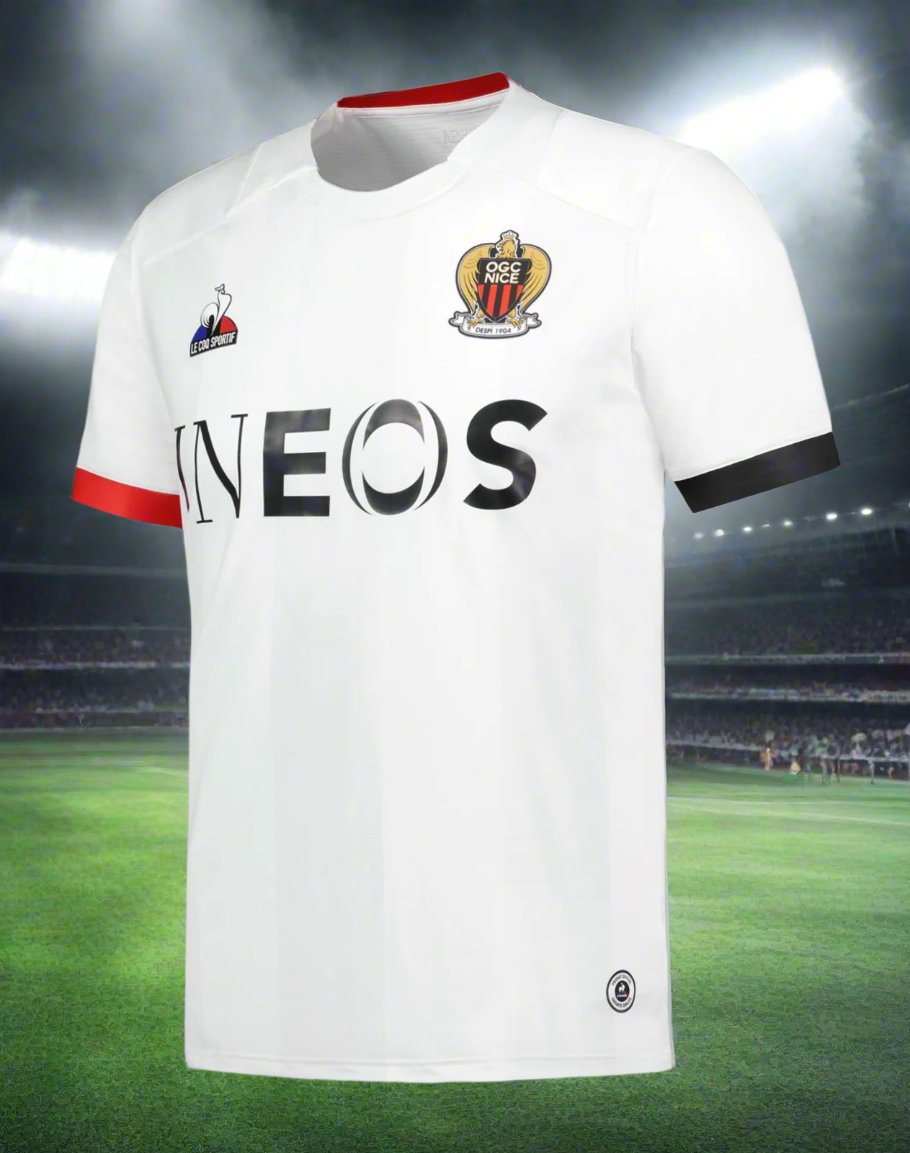 RC Lens 23-24 OGC Nice Away Shirt side