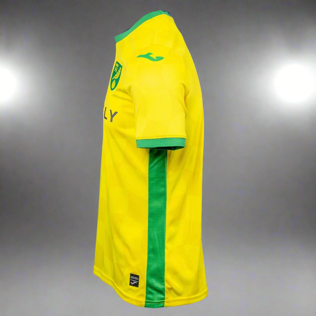 Norwich City 24-25 Home Shirt side