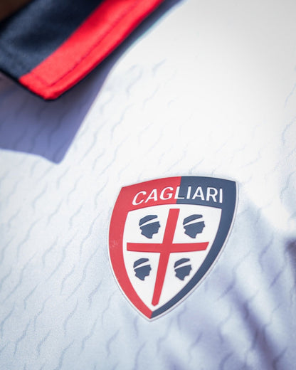 Cagliari 23-24 Away Shirt crest