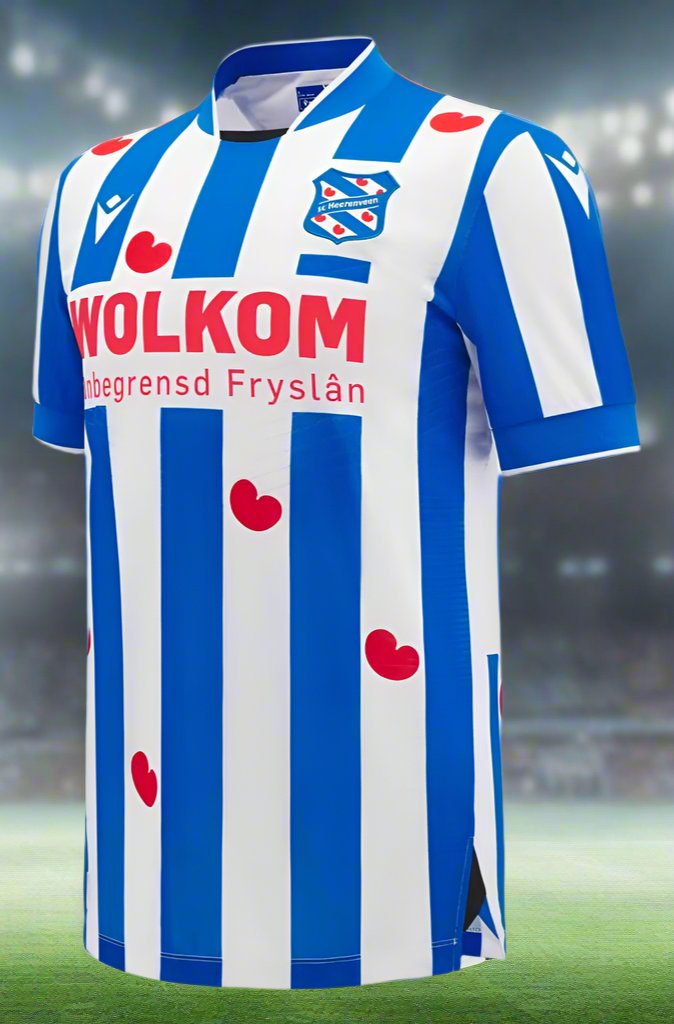 Heerenveen 24-25 Home Shirt side