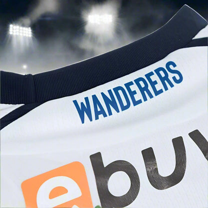 Bolton Wanderers 24-25 Home Shirt collar