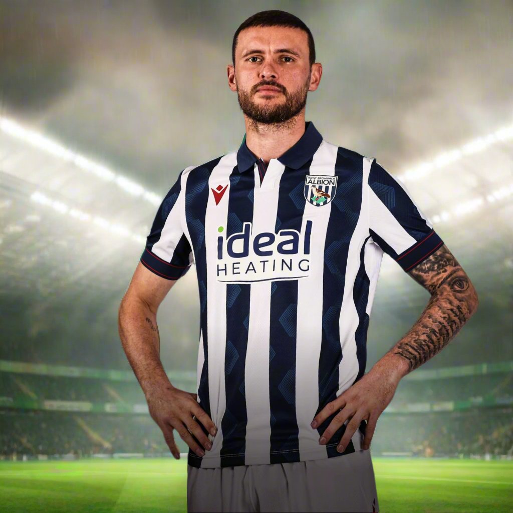 West Brom 24-25 Home Shirt model