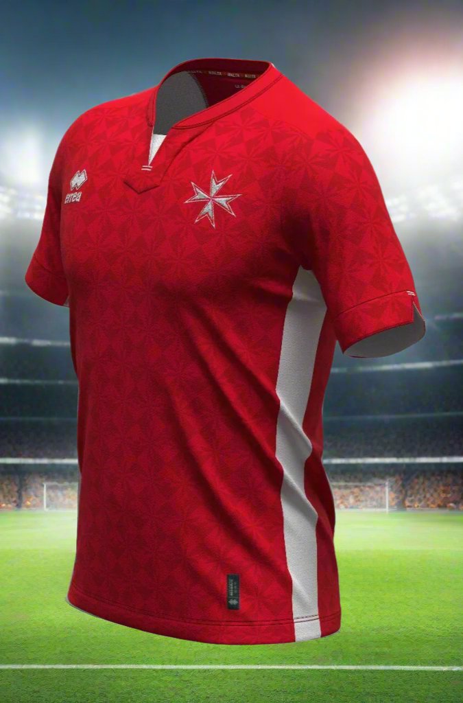 Malta 22-24 Home Shirt crest